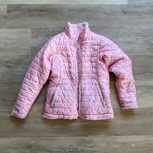 The North Face girls reversible jacket